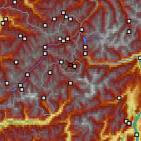 Nearby Forecast Locations - Val Müstair - Map