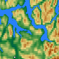 Nearby Forecast Locations - Tromsø - Map