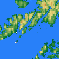 Nearby Forecast Locations - Stokmarknes - Map