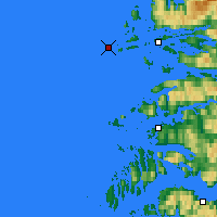 Nearby Forecast Locations - Ytteroyane Lh - Map