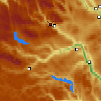 Nearby Forecast Locations - Hemsedal - Map