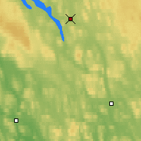 Nearby Forecast Locations - Vilhelmina - Map