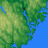 Nearby Forecast Locations - Kramfors - Map