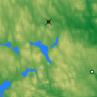 Nearby Forecast Locations - Edsbyn - Map