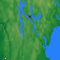 Nearby Forecast Locations - Blomskog - Map