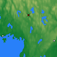 Nearby Forecast Locations - Daglosen - Map