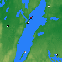 Nearby Forecast Locations - Axstal - Map