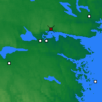 Nearby Forecast Locations - Kolmården - Map