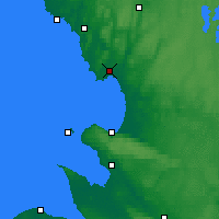 Nearby Forecast Locations - Halmstad - Map