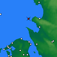 Nearby Forecast Locations - Hallands Väderö - Map