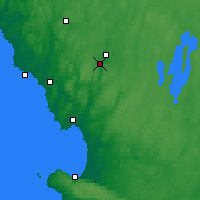 Nearby Forecast Locations - Torpup - Map