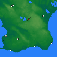 Nearby Forecast Locations - Hörby - Map