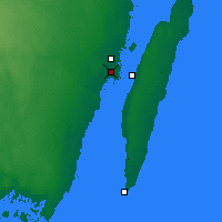 Nearby Forecast Locations - Kalmar - Map