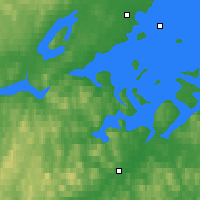 Nearby Forecast Locations - Kaamanen - Map