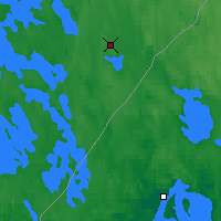 Nearby Forecast Locations - Tohmajärvi - Map