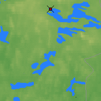 Nearby Forecast Locations - Kuusamo - Map