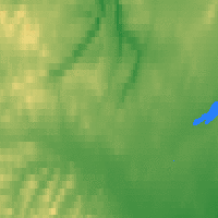 Nearby Forecast Locations - Utsjoki Kevo Kevojarvi - Map