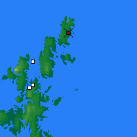 Nearby Forecast Locations - Shetland N - Map