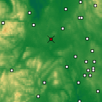 Nearby Forecast Locations - Shrewsbury - Map