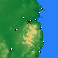 Nearby Forecast Locations - Kildare - Map