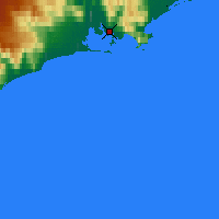 Nearby Forecast Locations - Höfn - Map