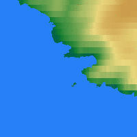 Nearby Forecast Locations - Pituffik - Map