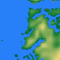 Nearby Forecast Locations - Ilulissat - Map