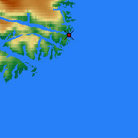 Nearby Forecast Locations - Pr.Christian - Map