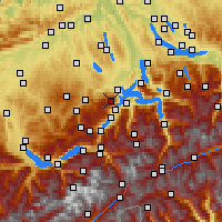 Nearby Forecast Locations - Pilatus - Map