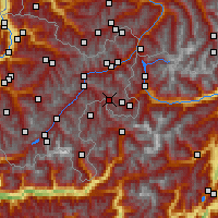 Nearby Forecast Locations - Buffalora - Map