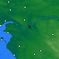 Nearby Forecast Locations - Nantes - Map