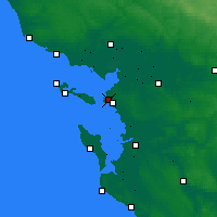 Nearby Forecast Locations - Rivedoux-Plage - Map