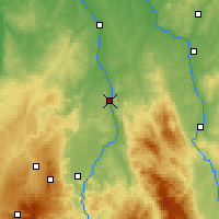 Nearby Forecast Locations - Vichy - Map