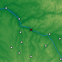 Nearby Forecast Locations - Agen - Map