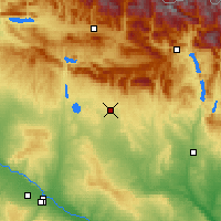 Nearby Forecast Locations - Huesca - Map