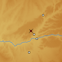 Nearby Forecast Locations - Villanubla - Map