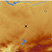 Nearby Forecast Locations - Salamanca - Map