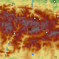 Nearby Forecast Locations - Andorra - Map