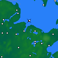 Nearby Forecast Locations - Kiel Lighthouse - Map