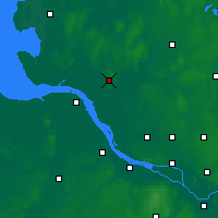 Nearby Forecast Locations - Itzehoe - Map