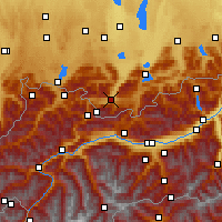 Nearby Forecast Locations - Garmisch-Partenkirchen - Map