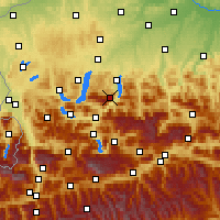 Nearby Forecast Locations - Feuerkogel - Map