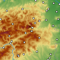 Nearby Forecast Locations - Rax - Map