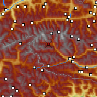 Nearby Forecast Locations - Virgen - Map