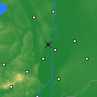 Nearby Forecast Locations - Paks - Map