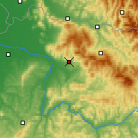 Nearby Forecast Locations - Baia Mare - Map