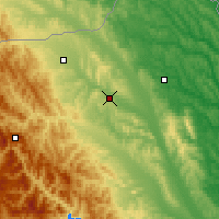 Nearby Forecast Locations - Suceava - Map