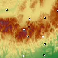 Nearby Forecast Locations - Predeal - Map