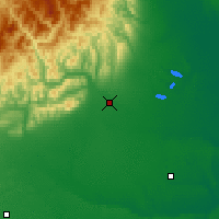 Nearby Forecast Locations - Buzău - Map