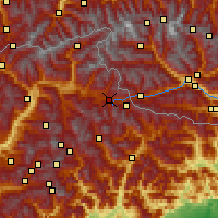 Nearby Forecast Locations - Toblach - Map